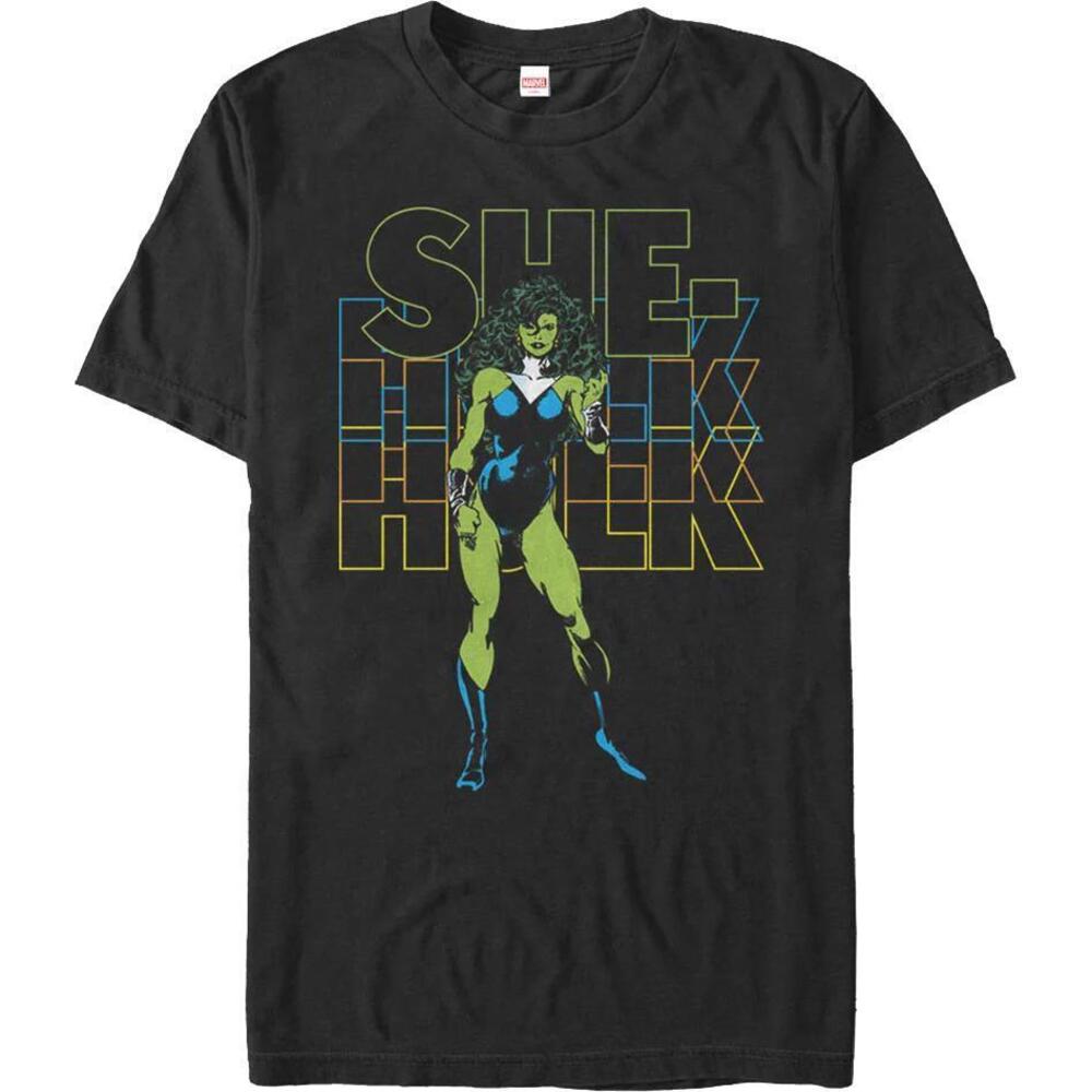 Retro Shehulk Marvel Comics Tshirt